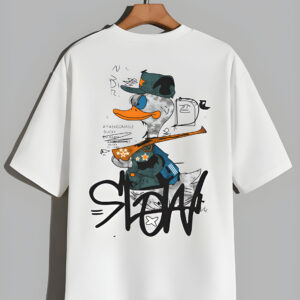 White printed t-shirt